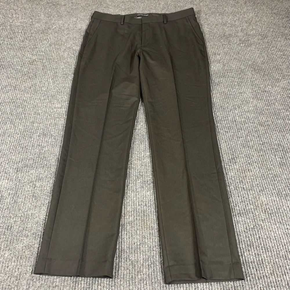 Saks Fifth Avenue Pants Mens 34x32 Dress‎ Flat Front Straight Formal Wedding New